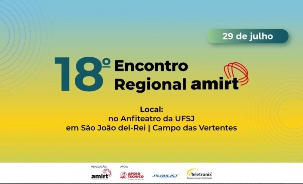 18� Encontro Regional da AMIRT ser� realizado em S�o Jo�o del-Rei